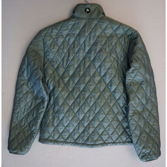 Marmot E1025-4 Women's Sz M Green Primaloft Calen Puffer Jacket - Picture 12 of 12